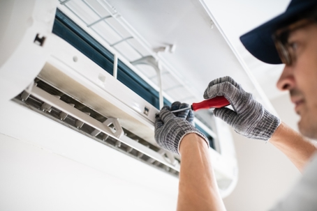 repairing air conditioning system